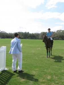 Polo player and event creator Chris Gannon 